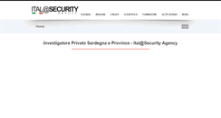 Desktop Screenshot of italsecurityagency.com