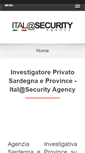 Mobile Screenshot of italsecurityagency.com